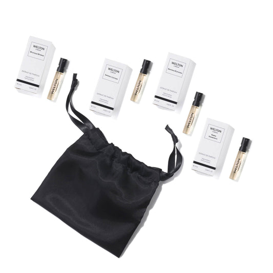 luxury niche brand minimalist style fragrance ambra innamorata mystique myrrhe imperial leather saffron euphoria perfume extract golden elixir collection high quality parfum unisex perfume brand sample discovery set eco designed perfume