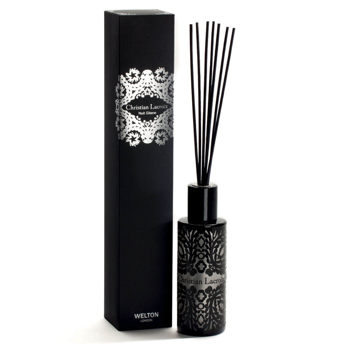 luxury home fragrance diffuser 250ml nuit gitane christian lacroix welton london floral scent high quality home fragrance to match your interior limited edition capsule collection