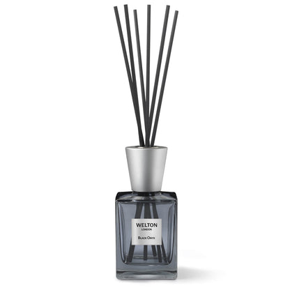 luxury home fragrance diffuser 500ml black cubic design minimalist style citrus woody spicy scent high quality home fragrance to match your interior
