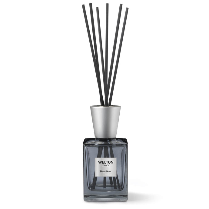 luxury home fragrance diffuser 500ml black cubic design minimalist style floral tuberose musky scent high quality home fragrance to match your interior