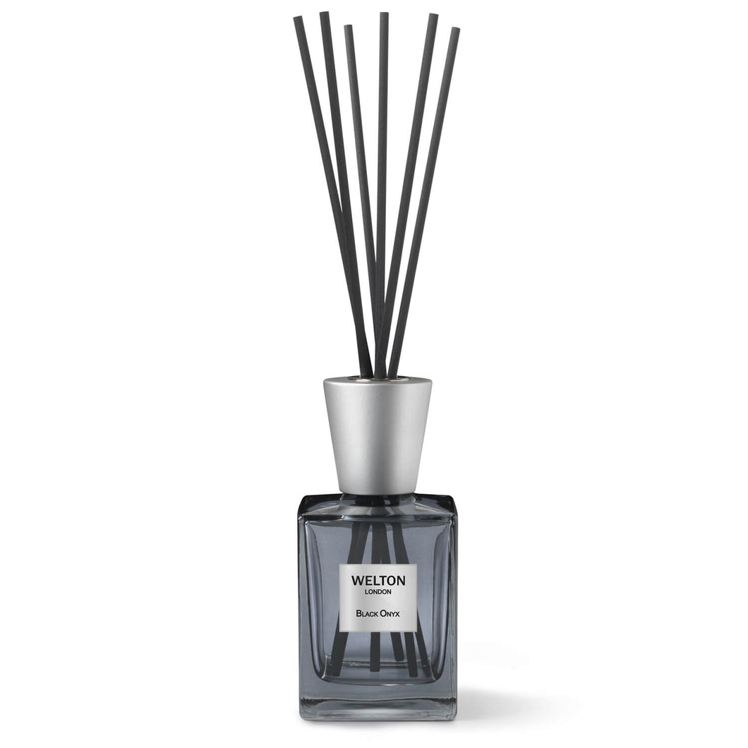 luxury home fragrance diffuser 500ml black cubic design minimalist style citrus woody spicy scent high quality home fragrance to match your interior