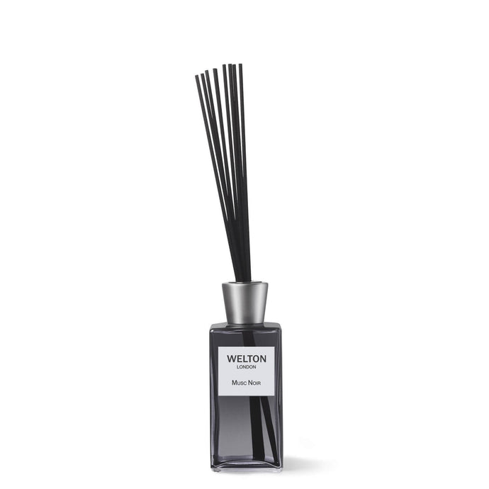luxury home fragrance diffuser 200ml black cubic design minimalist style floral tuberose musky scent high quality home fragrance to match your interior