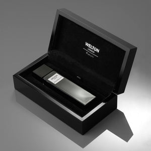 luxury niche brand black cubic design minimalist style woody leather fragrance bois de babylone exclusive collection high quality eau de parfum unisex perfume brand